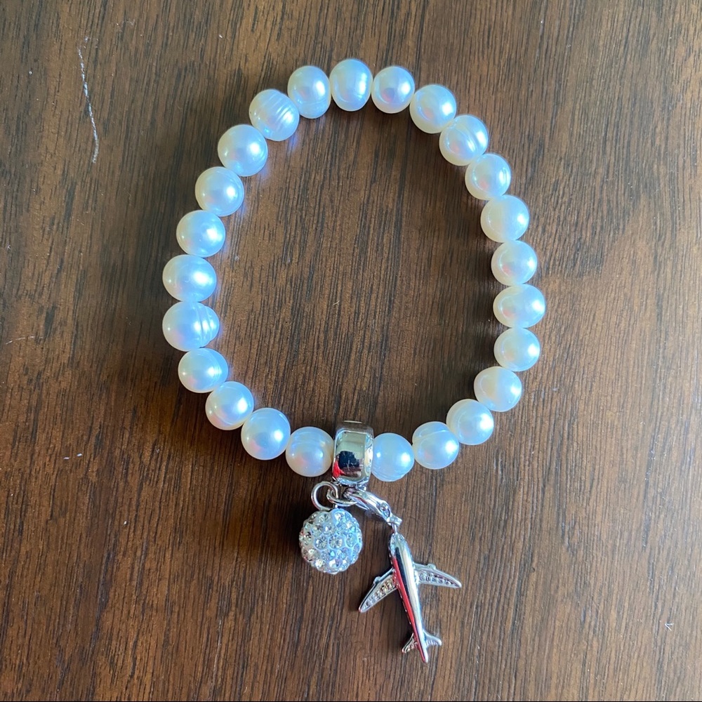 Round Pearl Beads Bracelet